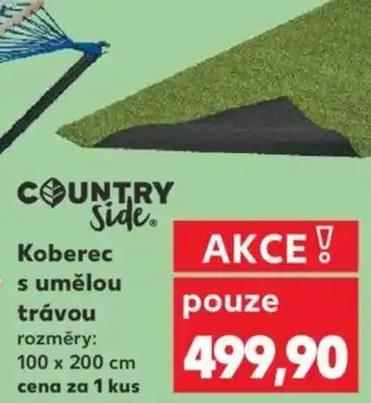 Kaufland Koberec s umělou trávou nabídka