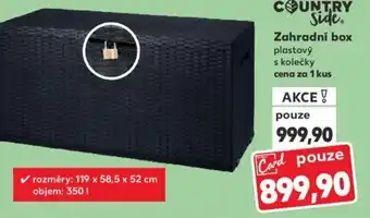 Kaufland Zahradní box nabídka