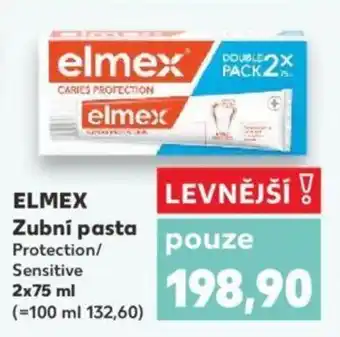 Kaufland ELMEX Zubní pasta nabídka