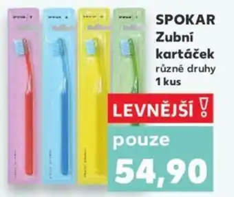 Kaufland SPOKAR Zubní kartáček nabídka