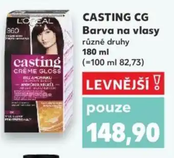 Kaufland CASTING CG Barva na vlasy nabídka