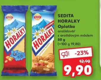 Kaufland SEDITA HORALKY Oplatka nabídka