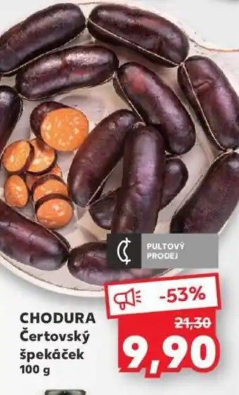 Kaufland CHODURA Čertovský špekáček nabídka