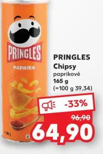 Kaufland PRINGLES Chipsy nabídka