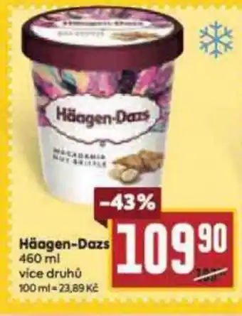 Billa Häagen-Dazs nabídka