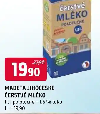 Terno MADETA JIHOČESKÉ ČERSTVÉ MLÉKO nabídka