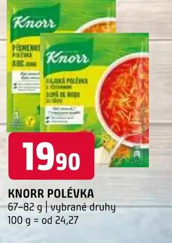 Terno KNORR POLÉVKA nabídka