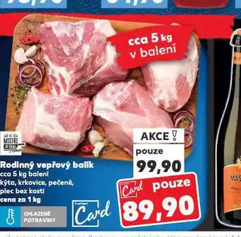 Kaufland Rodinný vepřový balík nabídka