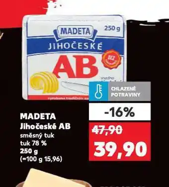 Kaufland Madeta jihočeské ab nabídka