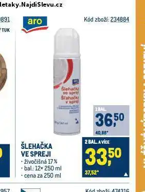 Makro Šlehačka ve spreji nabídka