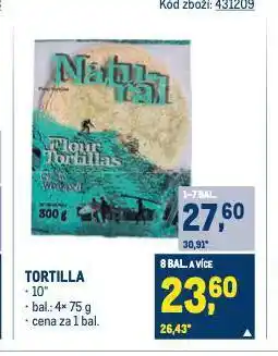 Makro Tortilla nabídka