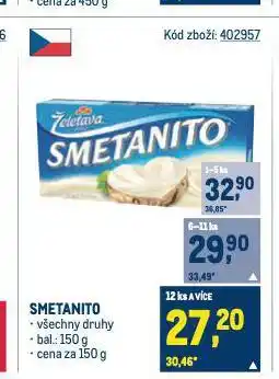 Makro Smetanito nabídka