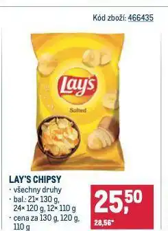 Makro Lay's chipsy nabídka