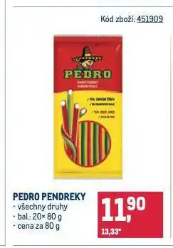 Makro Pedro pendreky nabídka