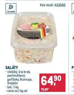 Makro Salát rumcajs nabídka