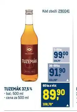 Makro Tuzemák nabídka