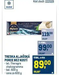 Makro Treska aljašská nabídka