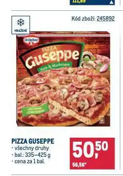 Makro Pizza guseppe nabídka