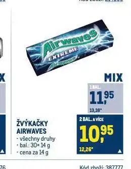 Makro Žvýkačky airwaves nabídka