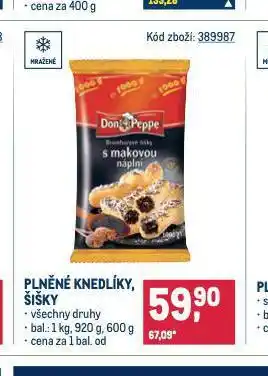 Makro Plněné knedlíky nabídka