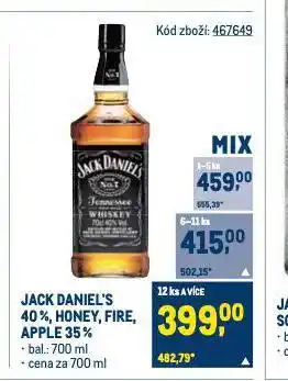 Makro Jack daniel's nabídka