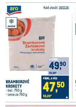 Makro Bramborové krokety nabídka