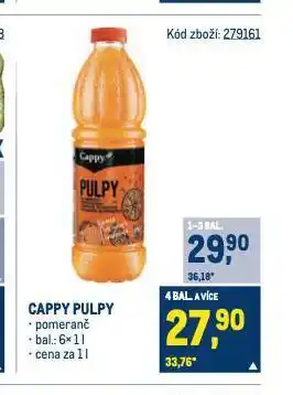 Makro Cappy pulpy nabídka