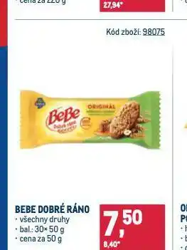 Makro Bebe dobré ráno nabídka