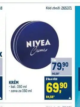 Makro Nivea krém nabídka