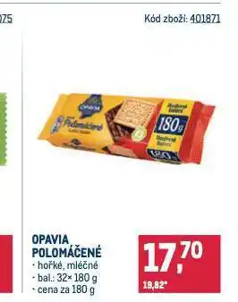 Makro Opavia zlaté polomáčené nabídka