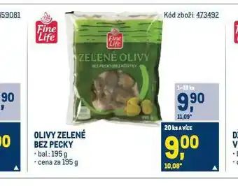 Makro Olivy zelené nabídka