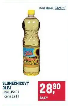 Makro Slunečnicový olej nabídka