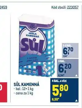 Makro Sůl kamenná nabídka