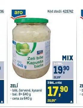 Makro Zelí nabídka