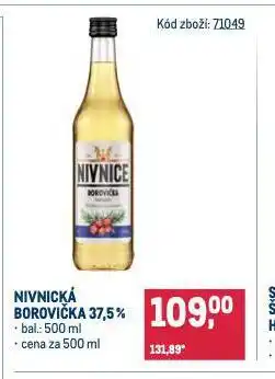 Makro Nivnická borovička nabídka