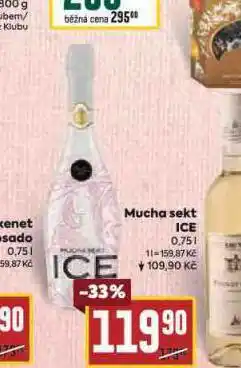 Billa Mucha sekt ice nabídka