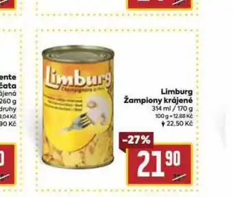 Billa Limburg žampiony krájené nabídka