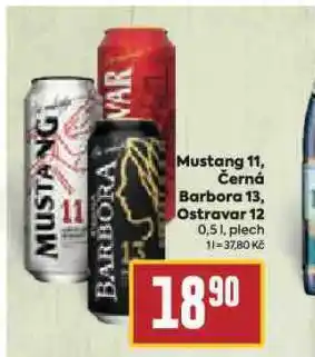 Billa Pivo mustang 11 nabídka