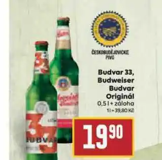 Billa Pivo budweiser budvar original nabídka