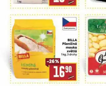 Billa Billa pšeničná mouka světlá nabídka