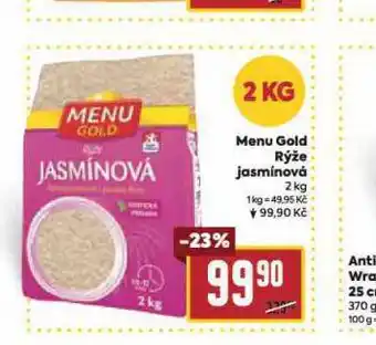 Billa Menu gold rýže jasmínová nabídka