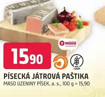 Trefa PÍSECKÁ JÁTROVÁ PAŠTIKA nabídka