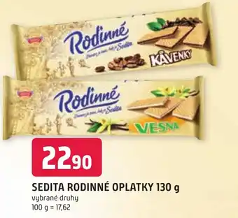 Trefa SEDITA RODINNÉ OPLATKY 130 g nabídka