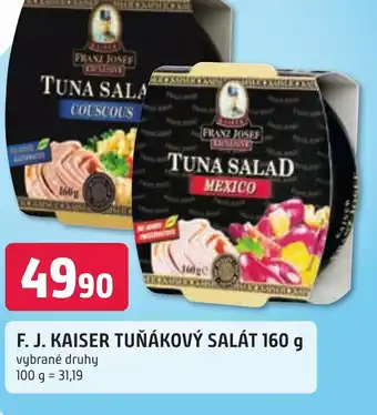 Trefa F. J. KAISER TUŇÁKOVÝ SALÁT 160 g nabídka