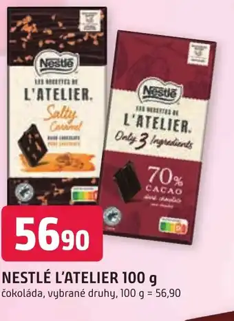Trefa NESTLÉ L'ATELIER 100 g nabídka