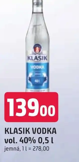 Trefa KLASIK VODKA vol. 40% 0,5 L nabídka