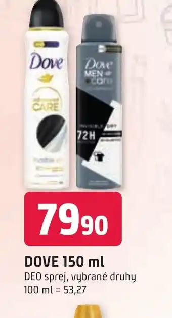 Trefa DOVE 150 ml nabídka