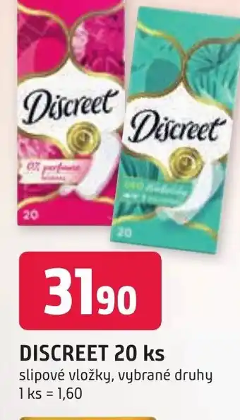 Trefa DISCREET 20 ks nabídka