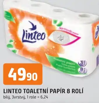 Trefa LINTEO TOALETNÍ PAPÍR 8 ROLÍ nabídka