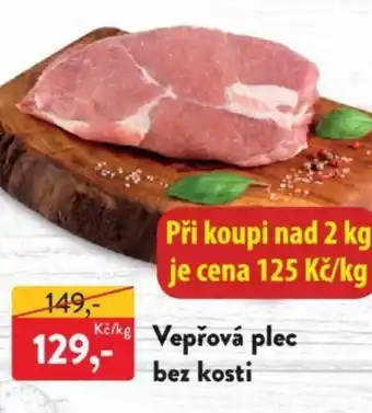Vepřová plec bez kosti